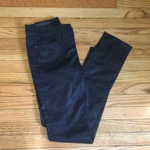 Ann Taylor coated jeans